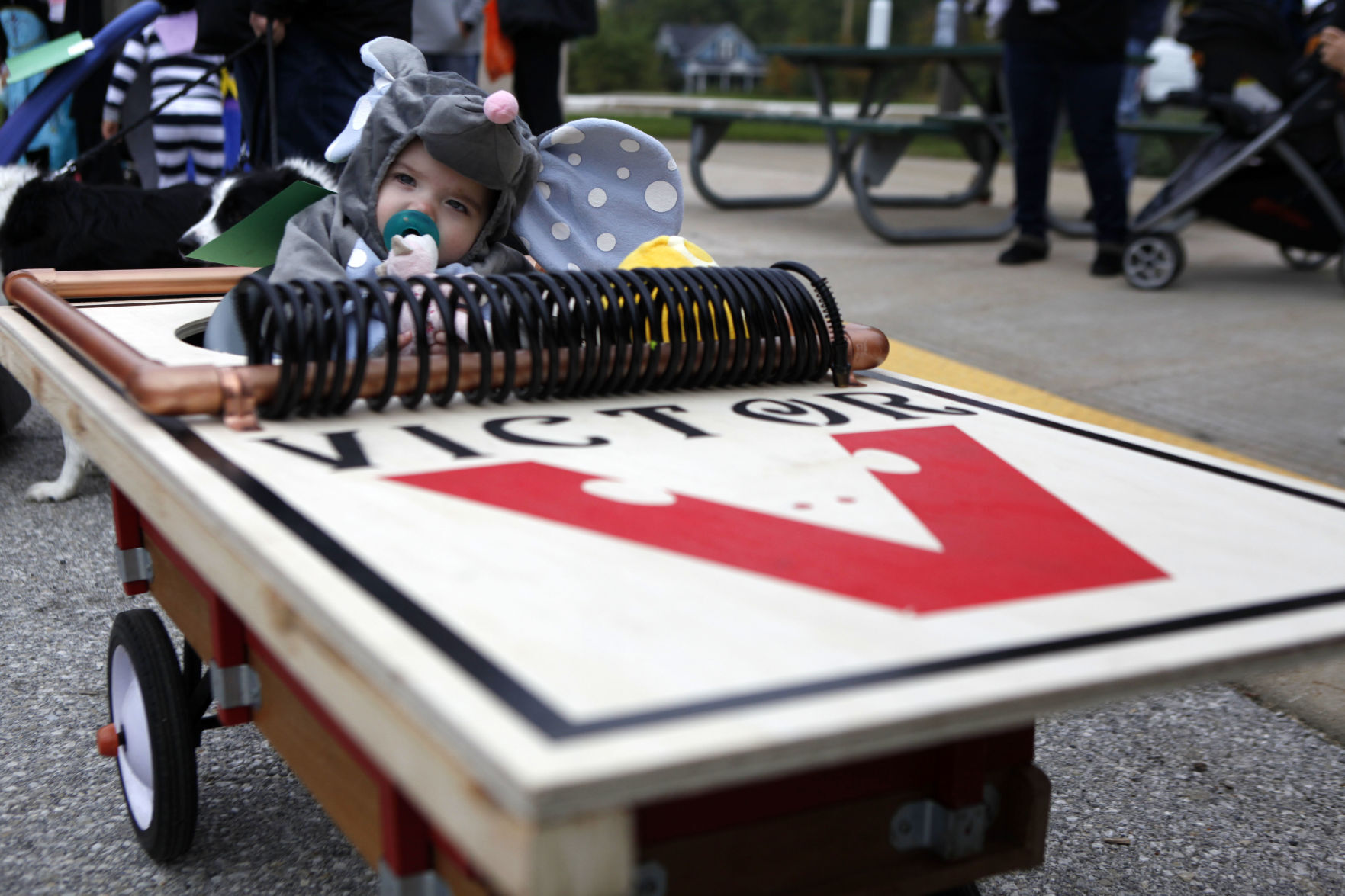 Dyer Halloween parade 2019